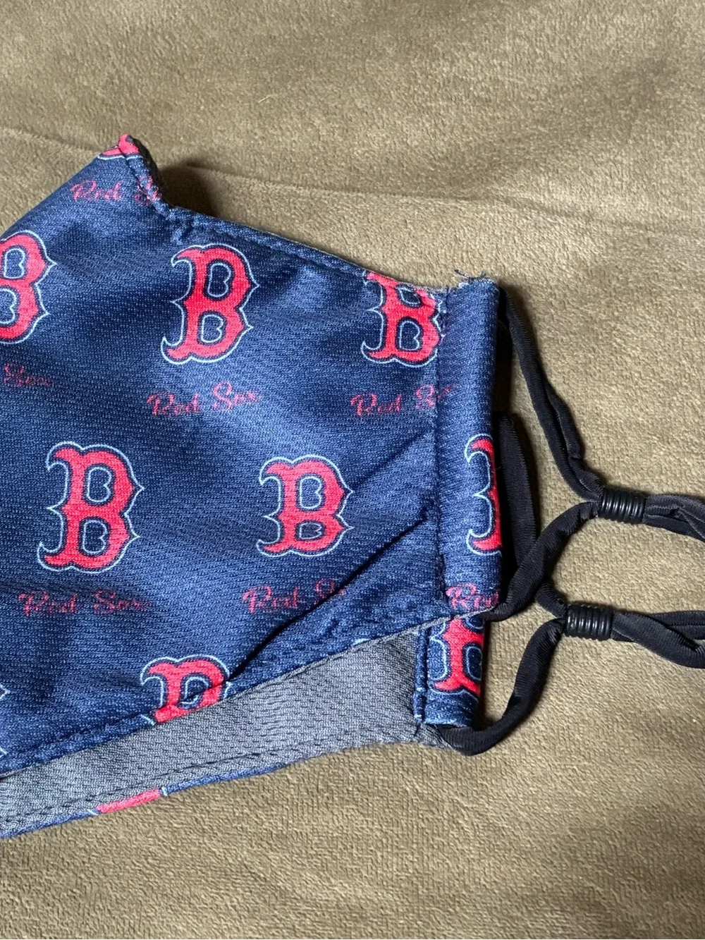 NWOT Boston Red Sox Navy Face Mask